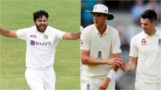 Shardul Thakur Doubtful For Lord's Test After Hamstring Injury; Stuart Broad Likely to Miss 2nd Test vs India Due to Calf Strain: Report